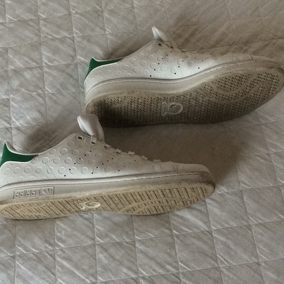 Adidas Stan Smith - mens US size 10. Worn twice. - Picture 4 of 6